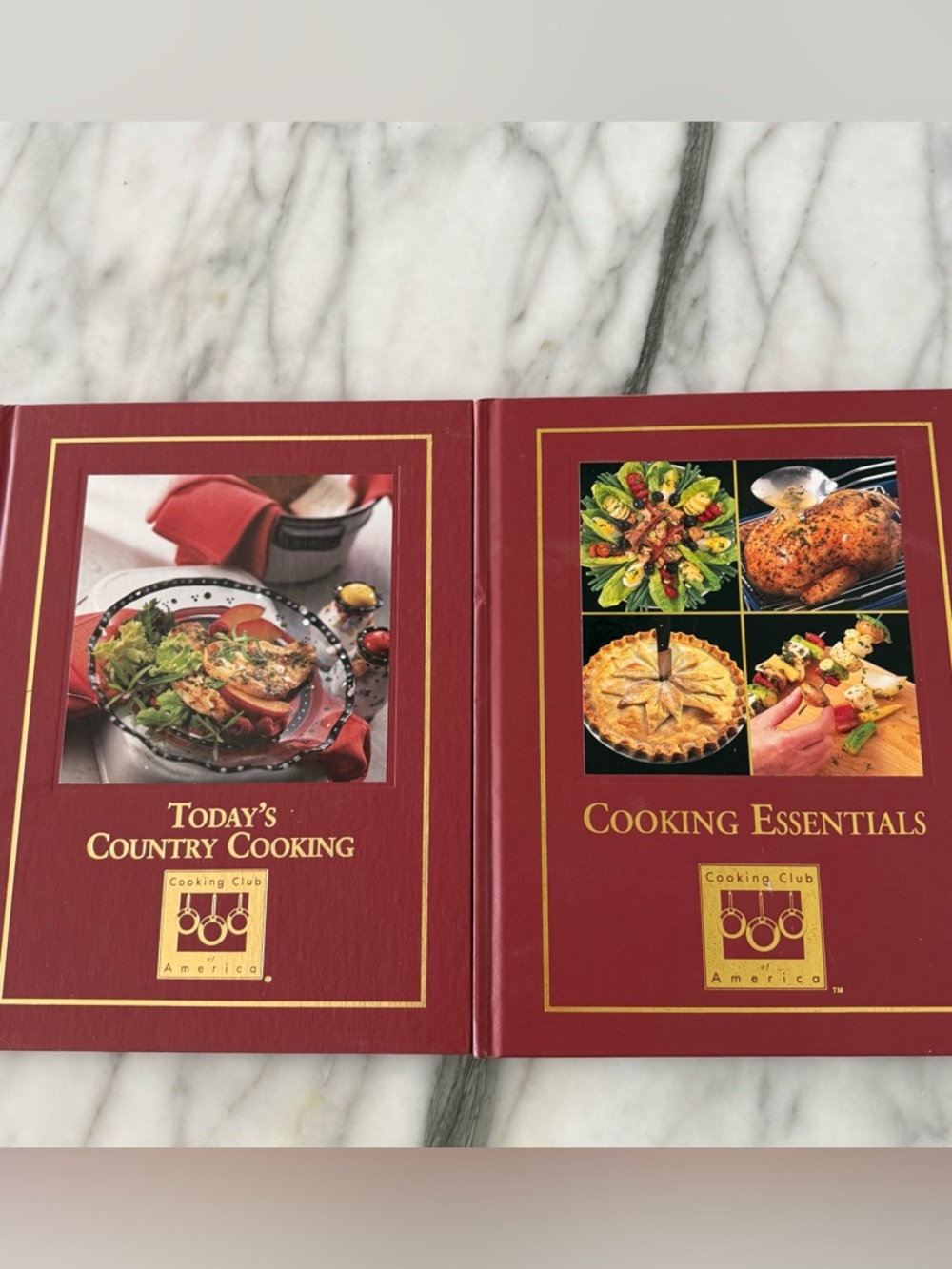 Cooking Essentials and Today’s Country Cooking, cooking Club of America